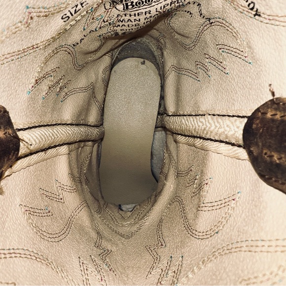 Smoky Mountain Boots Distressed Brown Western Cowboy Boots - Youth Size 4 - Picture 8 of 8